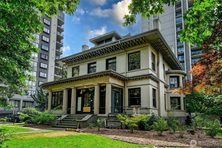 Historic character woven into the neighborhood fabric