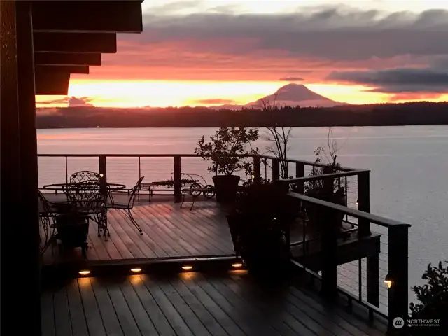 Sunrise from the Deck