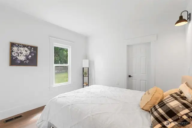 Main floor bedroom