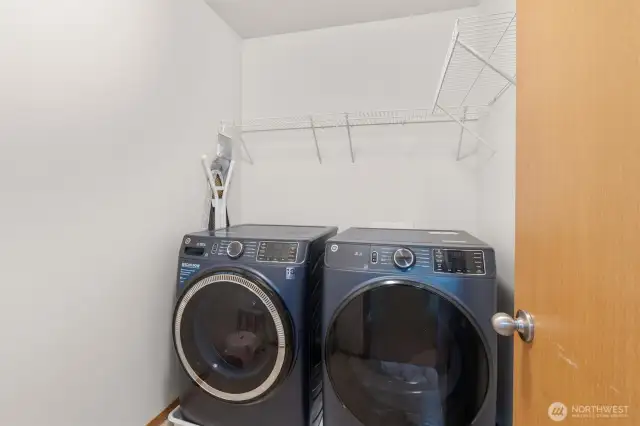 Upstairs laundry room