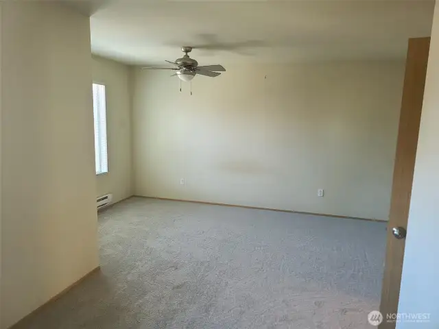 New bedroom carpet and paint
