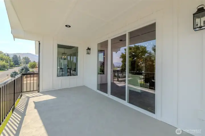 Covered back Deck