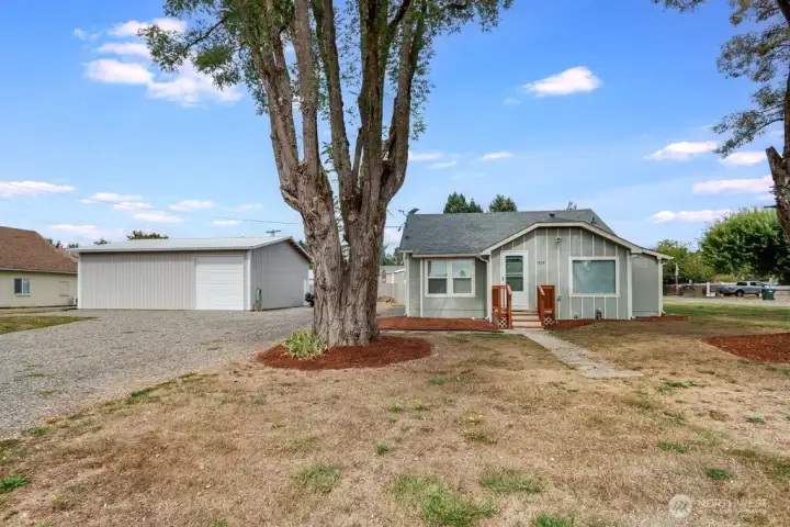 Front of home - parking - 30x36 insulated shop