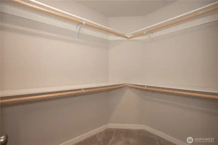 Primary Suite walk-in closet