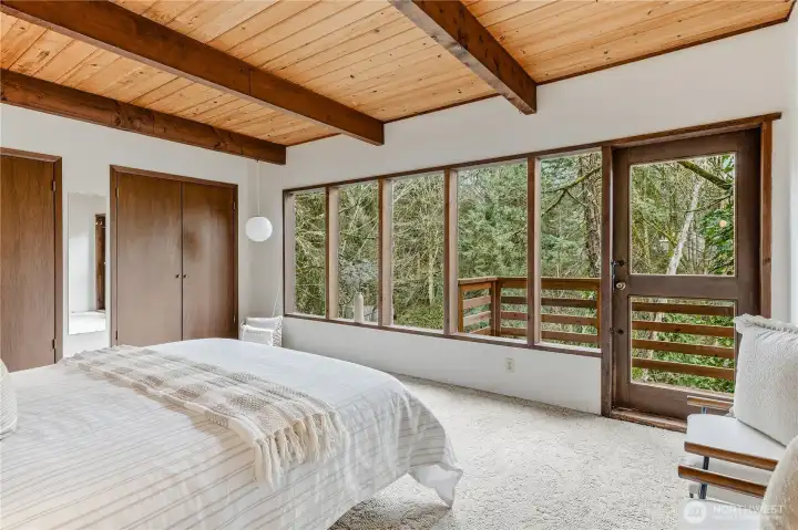 Another view of the primary bedroom.