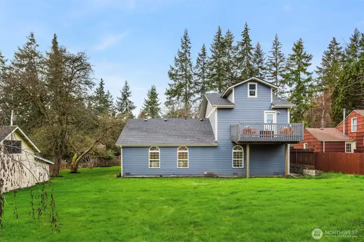 So much lovely space in your backyard! With new NR2 zoning there is potential for growth on your lot.