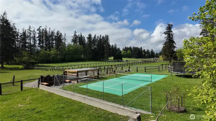 Sports Court, multi use area
