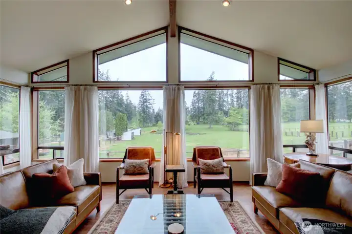 Spend your days looking outside
