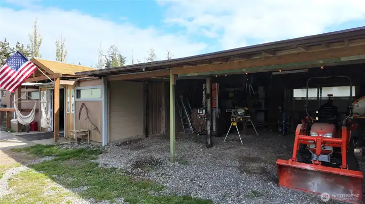 Carport area