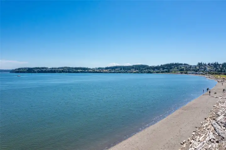 Beautiful beach walks right outside your door!