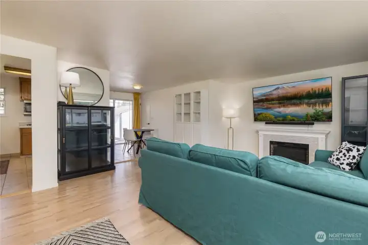 Move-in ready and well-maintained home includes a generator hookup for year-round reliability