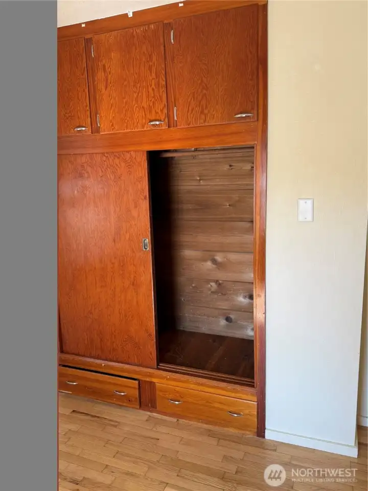 Bedroom 1 built in closet