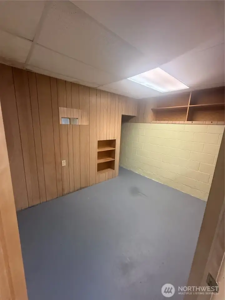 room in basement
