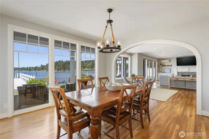 Formal dining room.