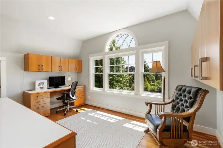 Dedicated home office.