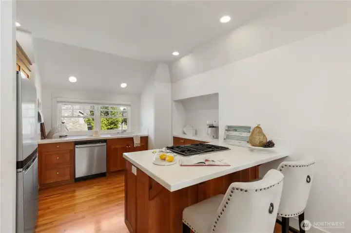 Guest area kitchen.