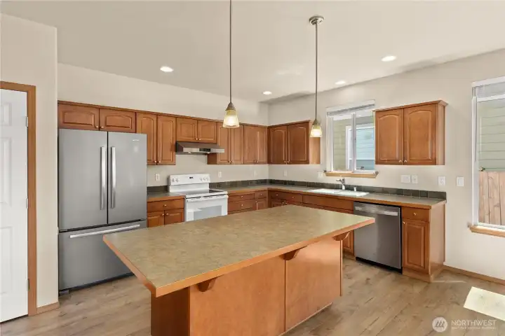 Large Kitchen.