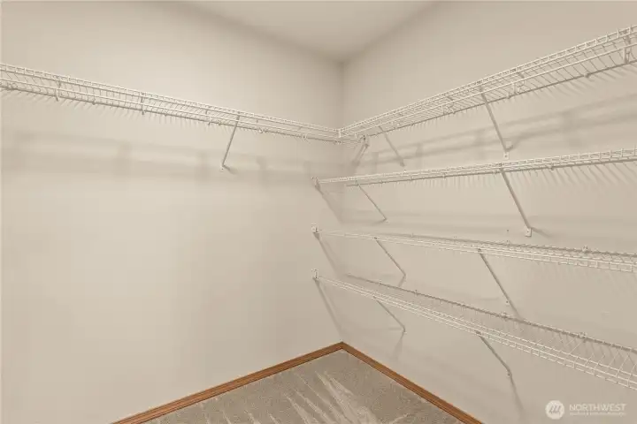 Large Walk-in Closet.