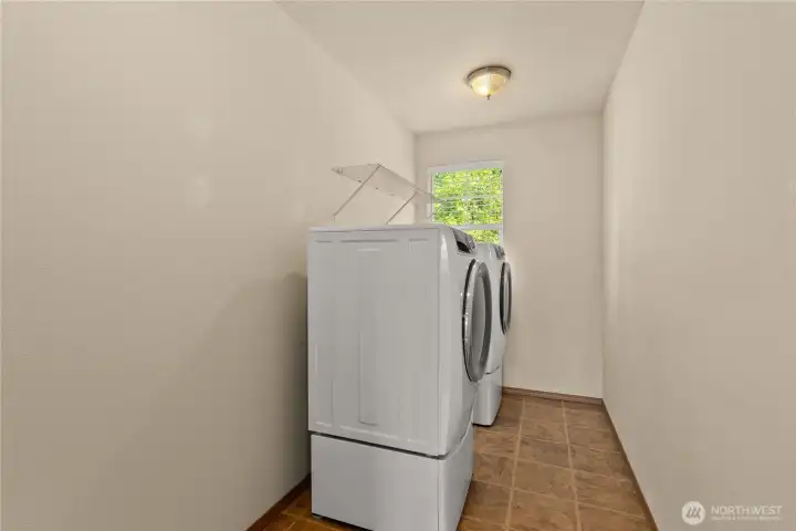 Upstairs Laundry Room.