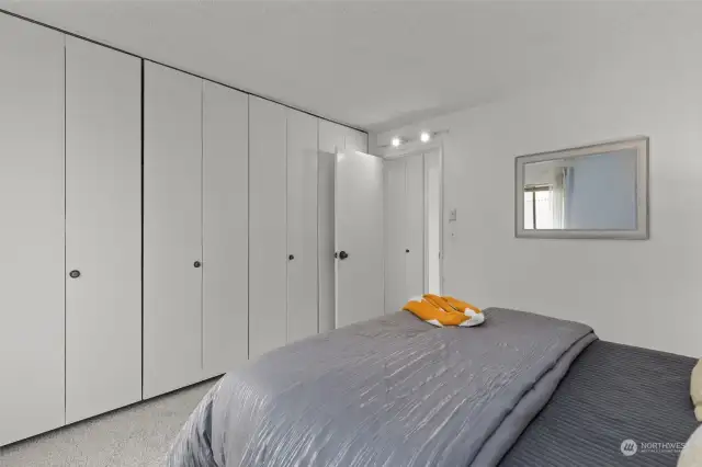 This unit is perfectly situated right across from the elevator, offering exceptional convenience. You'll have quick and easy access to your home.