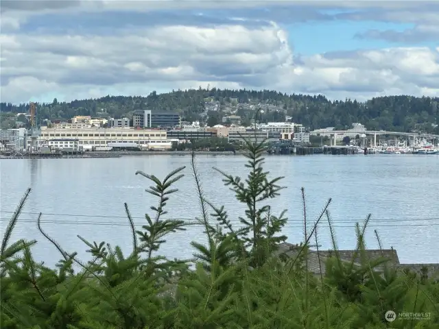 View of Sinclair Inlet looking towards Bremerton and PSNS