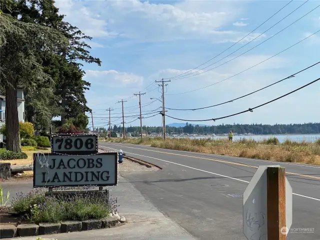 Entrance to Jacobs Landing