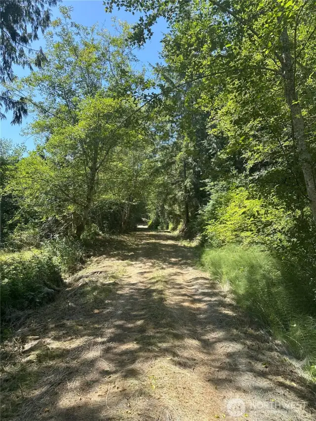 Established easement to property.
