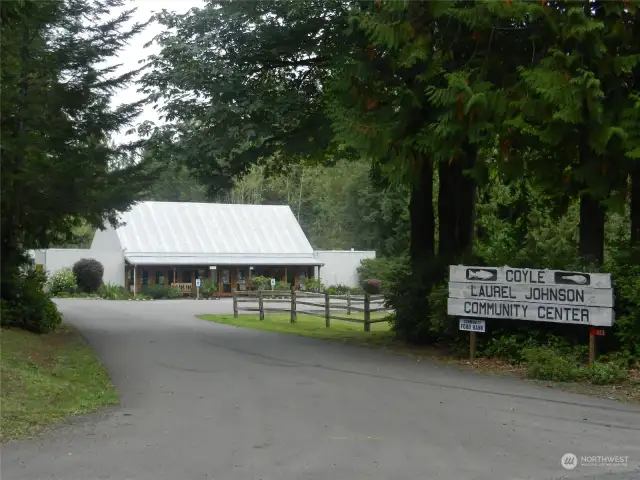 Laurel Johnson Community Center just down the road.