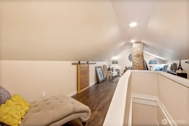 Upstairs space.