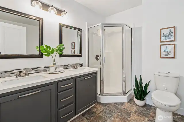 Primary bathroom
