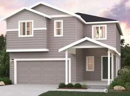 Viola Elevation B Rendering-Depictions of homes or other features are artist conceptions. Hardscape, landscape, and other items shown may be decoration and not included in the purchase price and availability may vary, not promised. Views may also be altered by subsequent construction, tree growth, and landscaping.