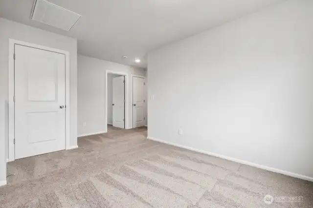 Loft space on 2nd floor-Interior Pictures: Disclaimer- Photos are of another Lina floor plan from a previous community, photos are for illustrative purposes only. Finishes, flooring, upgrades, or other features may vary.