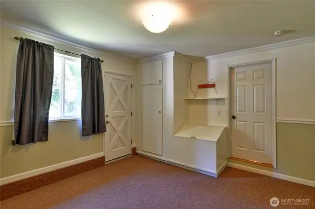 Bonus room on main floor- great kids play room, work-out area