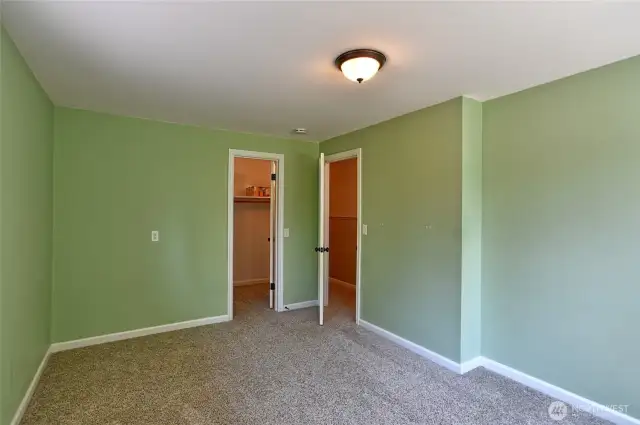 Bedroom 3 with walk-in closet
