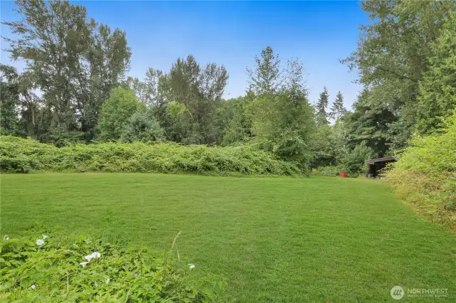 Lower Field looking toward Barn