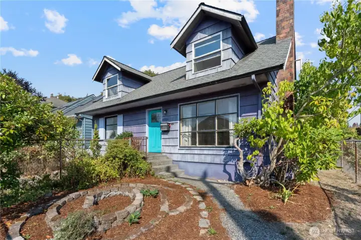 Home sits on a prime 5,000 sq.ft corner lot zoned NR3.