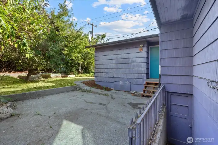 Enjoy outdoor dining or BBQ's out on the extended patio space.