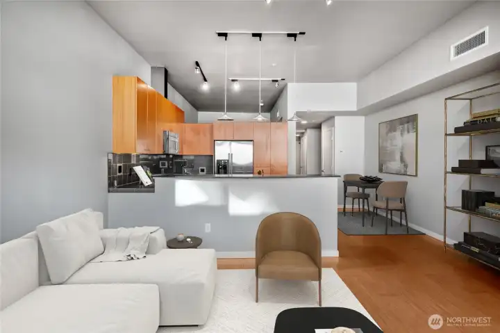 Integrated, versatile spaces are great for modern living.