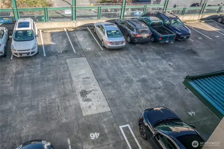 Enjoy your own reserved, secure parking spot.