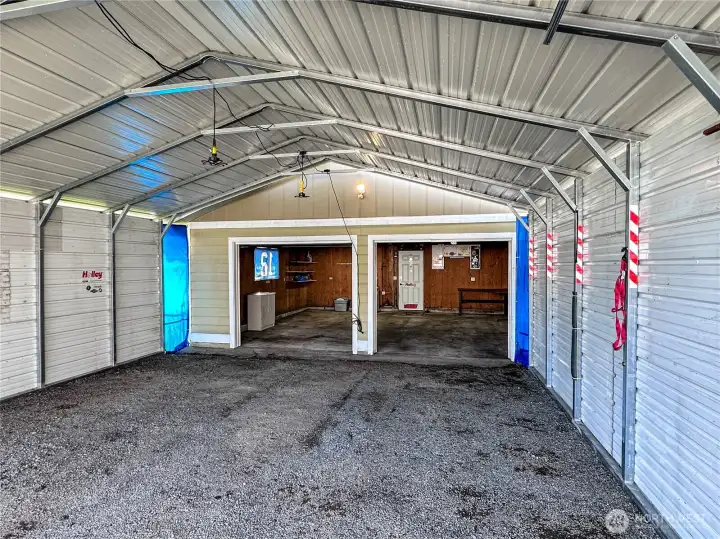Wonderful double carport