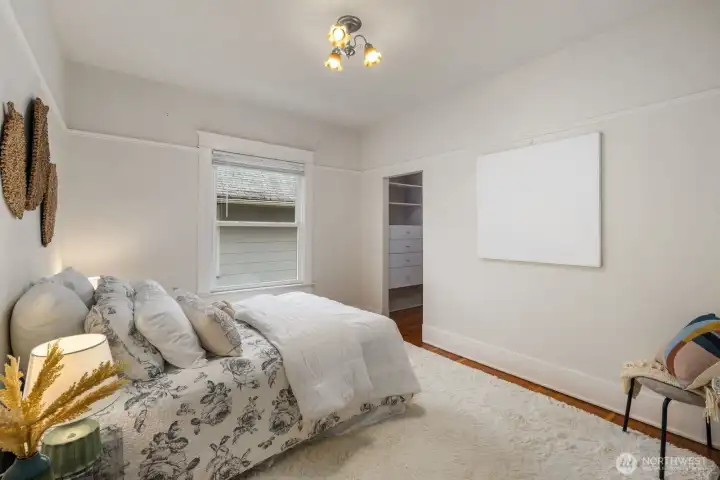 Primary with walk-in and additional second closet