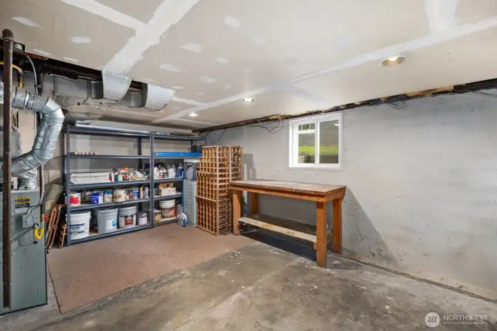 Huget storage room - could potentially create an internal stairway here if desired