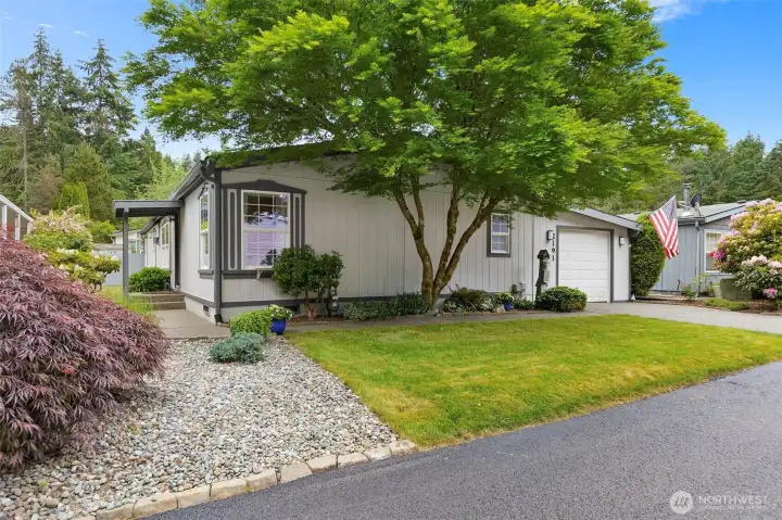 Welcome to the popular " Winchester Village " .... where everyone wants to live and hardly ever does a home come on the market and especially not a 1,774 square foot home!  4 Bedrooms, 2 Baths, Vaulted ceilings, Living - Dining - Family Rooms!  You'll love the grassy open spaces, the basketball court, the RV Storage lot, and the Picnic land for those big get togethers.  So conveniently located close to Fred Meyer, Dining, and the Bethel Corridor.  There is also a busline on Converse at the entry to Winchester Village.  This home also boast a 300 SQ FT garage, a big covered patio and a newer shed for storing all the yard tools & mower. Immaculately kept and move in ready!