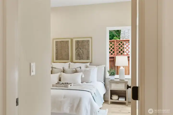 Primary Suite on the main floor