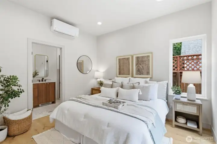 Primary Suite on the main floor