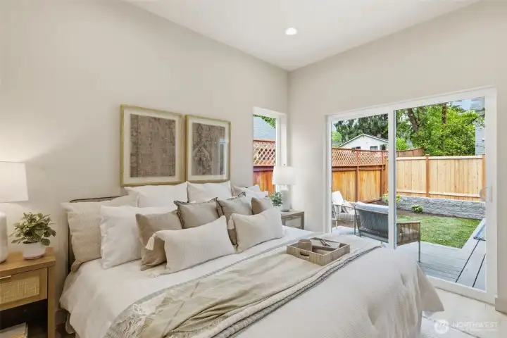 Primary Suite on the main floor