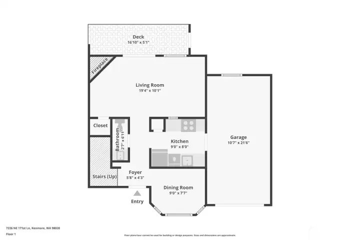 Floor Plan - 1st floor