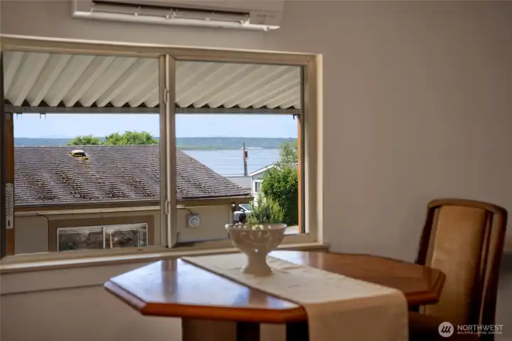 Water Views From Dining Table