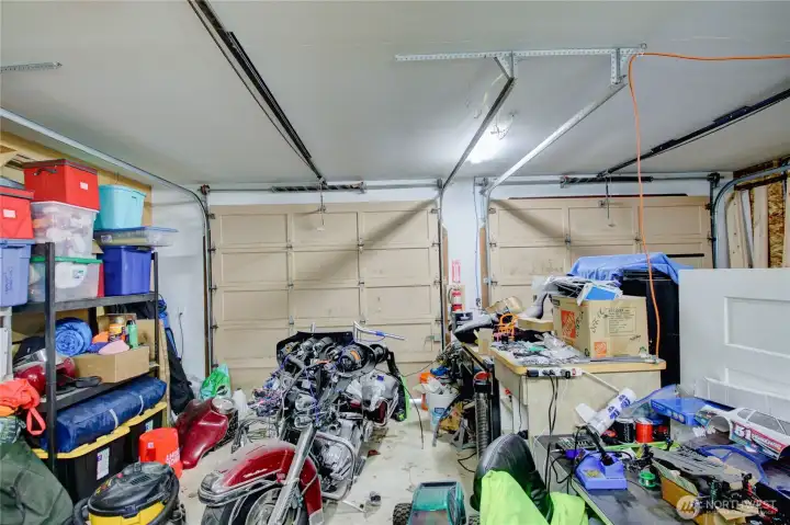 Shop is equipped with RV hookups. Shop is equipped with RV hookups.