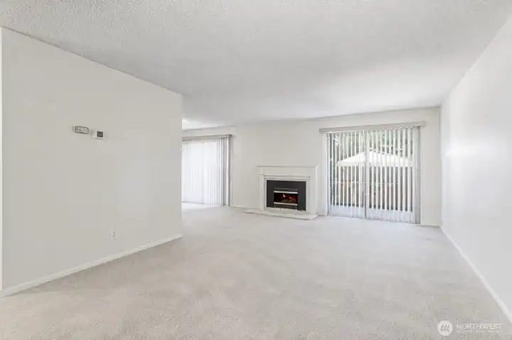 Furniture has been virtually removed for visualization purposes